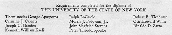 Vassar College Eighty-sixth Commencement, Monday June 12, 1950